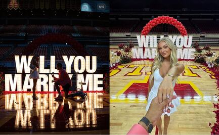 Estrella de la NBA le pidió matrimonio a su novia sobre la duela; son pareja desde sus años universitarios