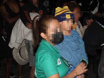 Migración disuelve a caravana migrante que salió de Tapachula, Chiapas