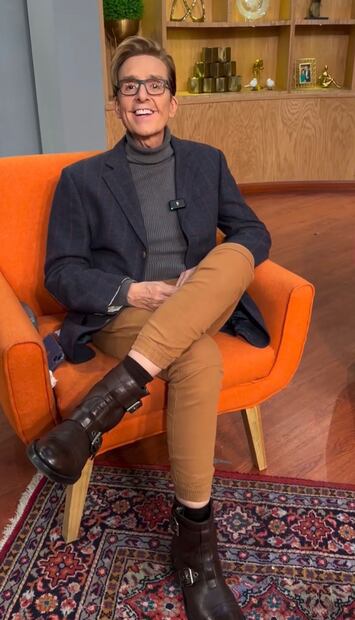 En su reaparición el conductor dijo que se someterá a un trasplante de hígado, mientras tanto confirmó que estará en el programa dos veces por semana. Foto: Redes sociales