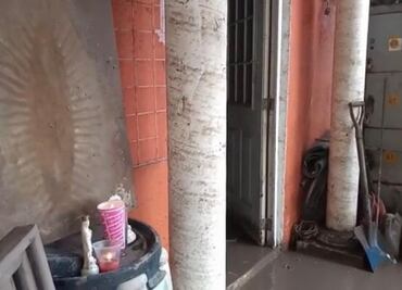 Vecinos de Tula difunden imagen de "la Virgen" aparecida en una tabla tras inundación