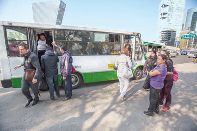 Alistan salida de 214 micros de Reforma 