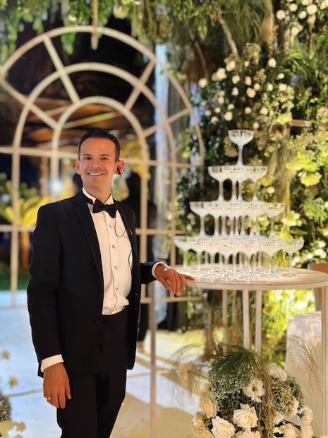 Elliott Trejo, wedding planner y fundador de Elliott Trejo Eventos. Foto: Cortesía Elliott Trejo
