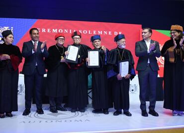 Universidad Autónoma de Chiapas otorga Honoris Causa a tres académicos e investigadores