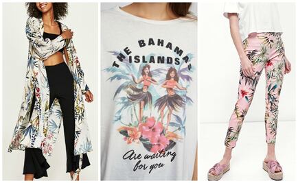  Luce con lo mejor de la nueva tendencia: Estampados tropicales