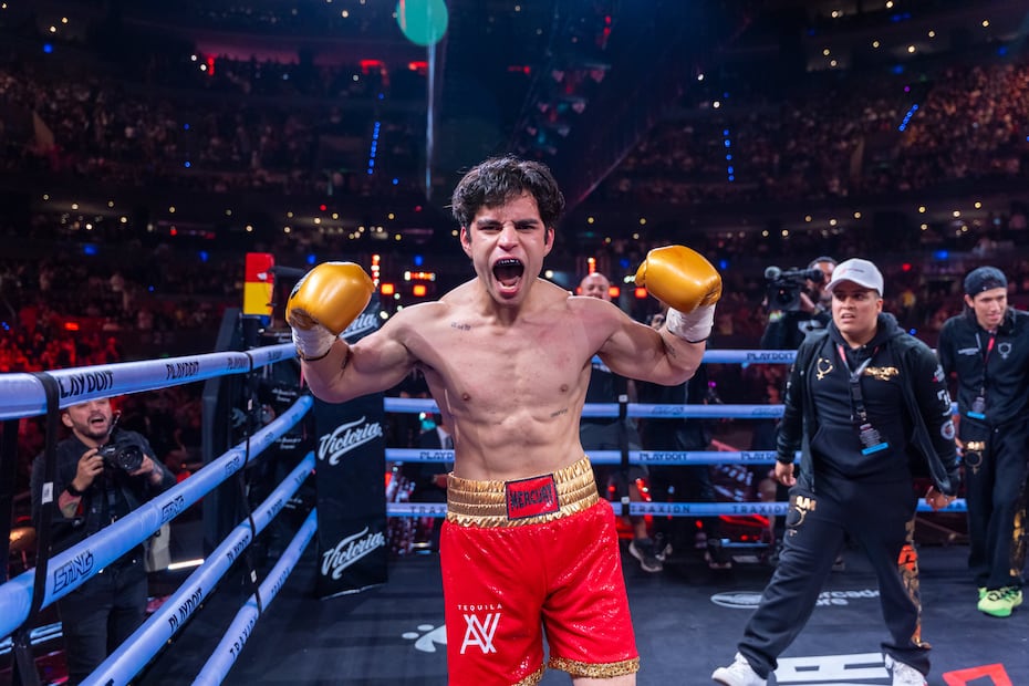 Aarón Mercury tras su victoria contra Mario Bautista. Foto: Supernova Boxing
