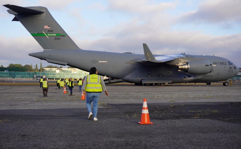 Durante 2025 se han deportado más de 7 mil migrantes guatemaltecos (03/03/2025). Foto: Epecial