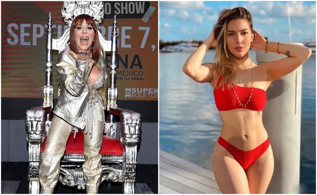 Alejandra Guzmán y Frida Sofía. Fotos: Archivo y Captura Instagram