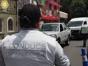 SSC refuerza alcoholímetro con personal y vigilancia durante vacaciones; habrá más presencia en principales entradas y salidas de CDMX