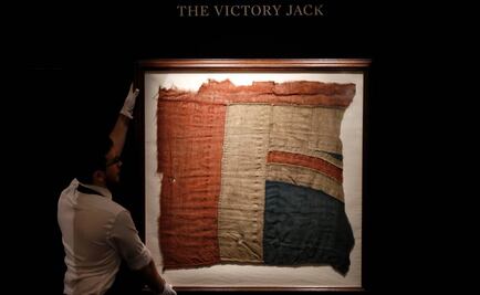 Subastan por 415 mil dólares histórica bandera británica