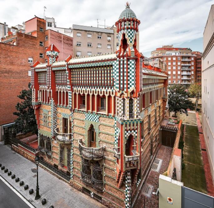 La primera casa del máximo representante del modernismo catalán será abierta al público por primera vez. (Fotos: Instagram)