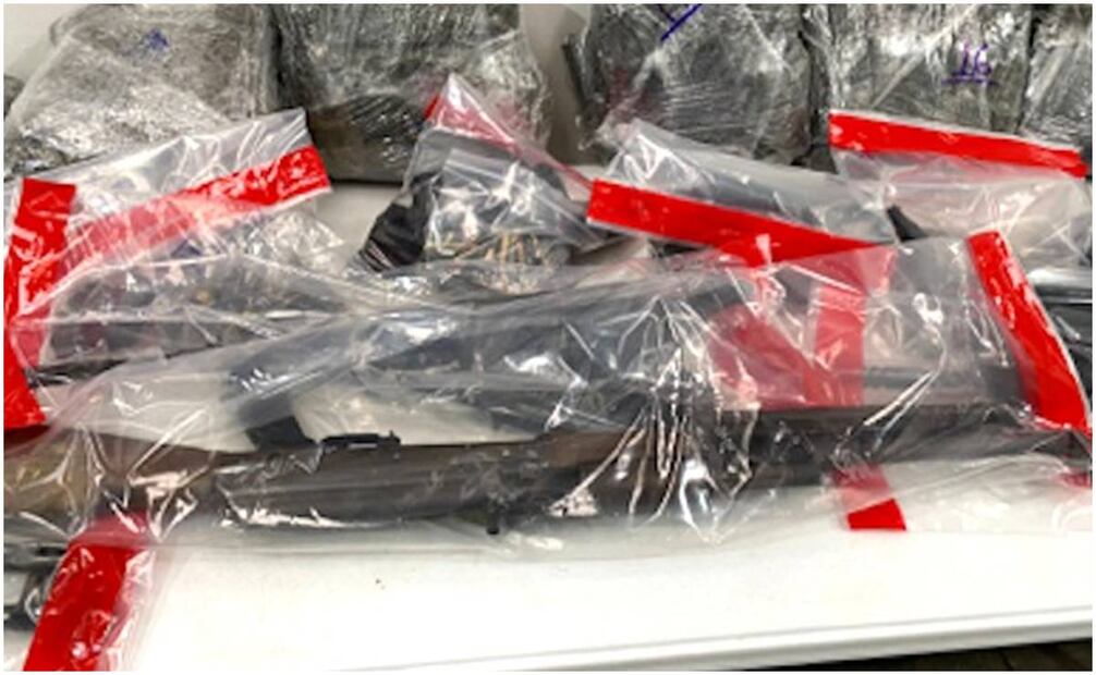 Elementos del Ejército, Guardia Nacional y de la Fiscalía General de la República (FGR) abatieron a uno y detuvieron a cinco presuntos integrantes del Cártel Jalisco Nueva Generación (CJNG). Foto: Especial