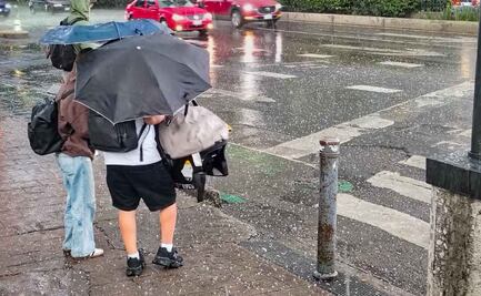 ¡Toma tus precauciones! Activan doble alerta por lluvias muy fuertes y caída de granizo en toda la CDMX