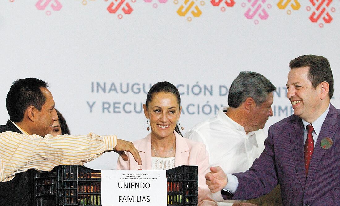 La jefa de Gobierno, Claudia Sheinbaum, dijo que es importante abatir el desperdicio de alimentos que existe en la Ciudad de México como en la Central de Abasto y no utilizar este tipo de programas de manera clientelar. KARINA CONTRERAS. EL UNIVERSAL