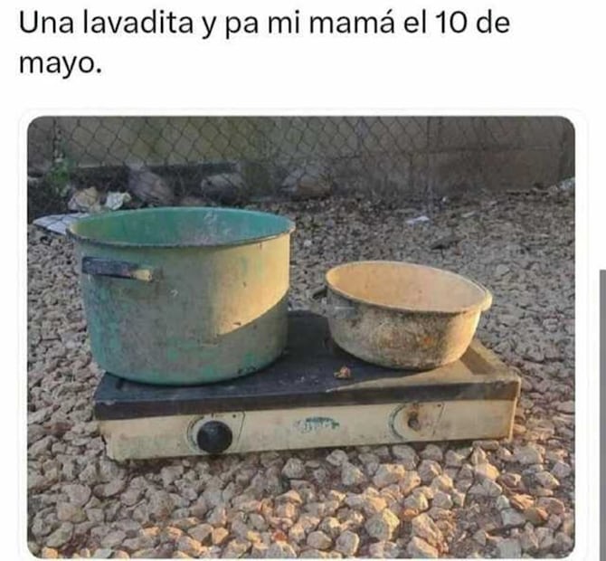 Meme respecto al Día de las Madres. Foto: Twitter