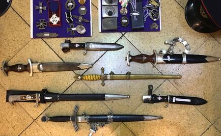 Incautan objetos con simbología nazi en Argentina