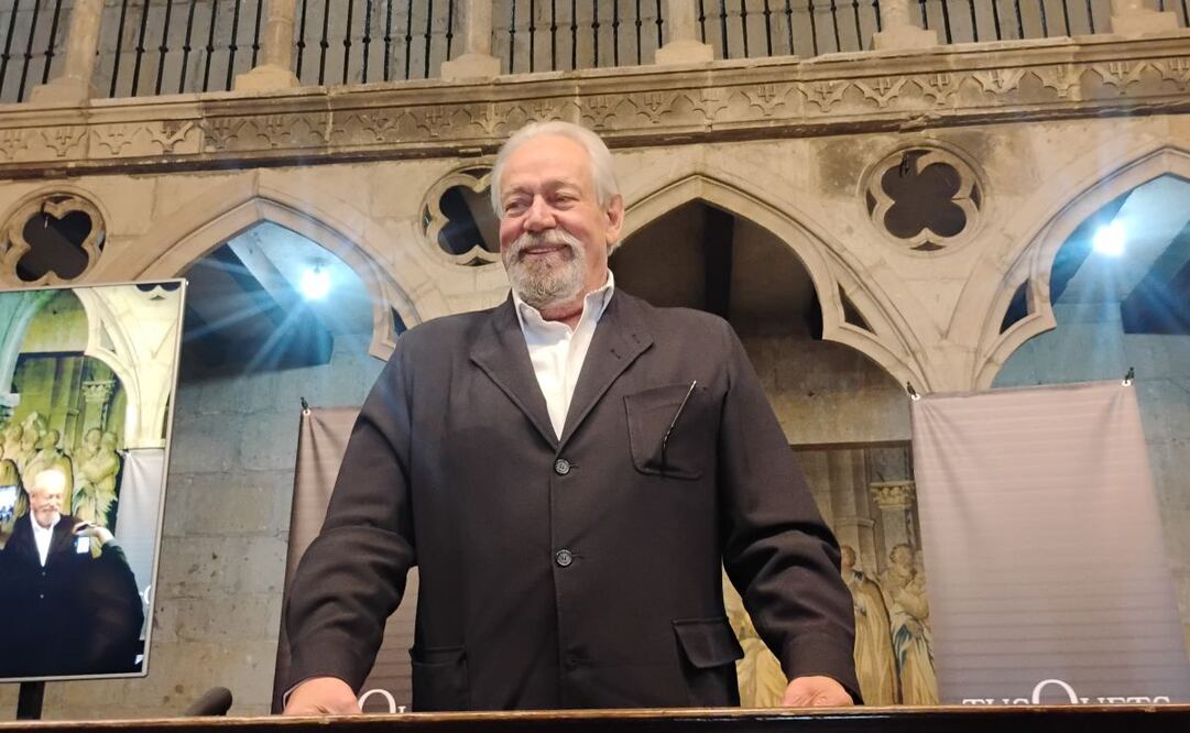 Gonzalo Celorio fue ganador del Premio Cervantes 2025. Foto: Yanet Aguilar/ EL UNIVERSAL.