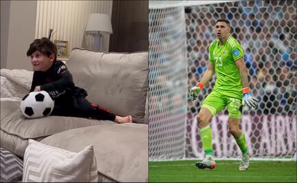 VIDEO: Ciro Messi ataja al puro estilo del Dibu Martínez