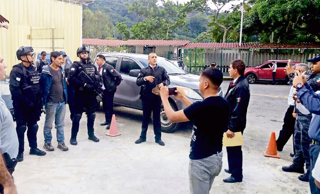 El Jorge Humberto “N”, El Matanovias, acudió a la audiencia inicial en la sala de oralidad 26 del TSJ capitalina, en donde se calificó de legal su detención (JOSÉ MELÉNDEZ. EL UNIVERSAL)