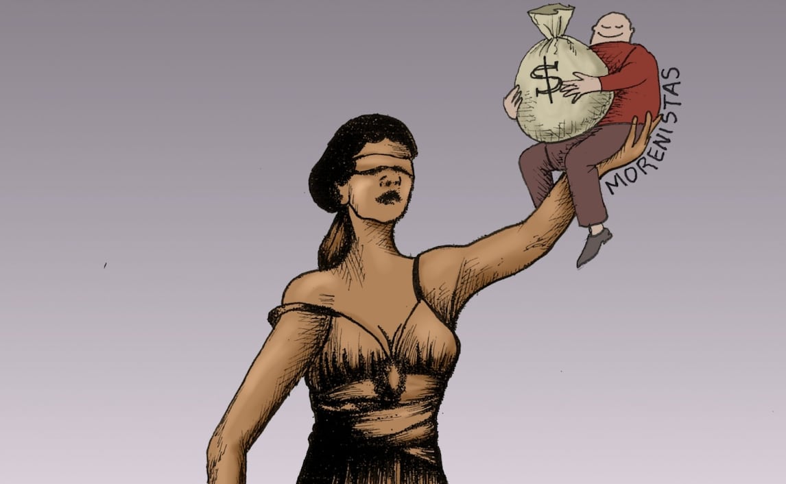 La justicia y el huachicol