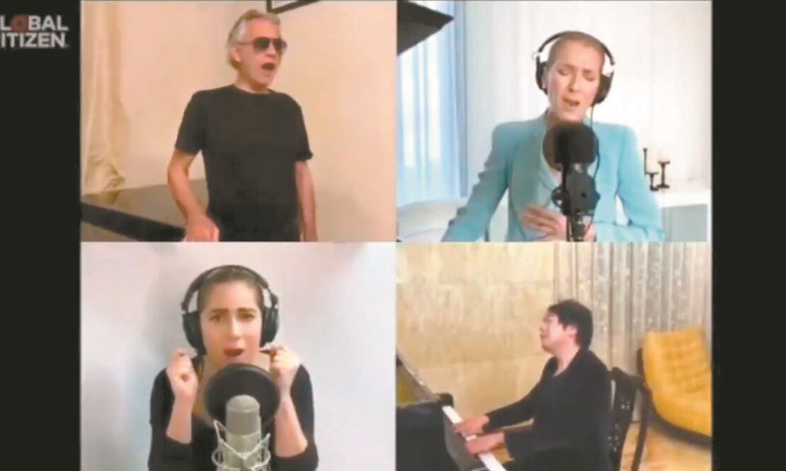 35 mdd se recaudaron antes del show; y 15 más en la transmisión. Fotos: TWITTER