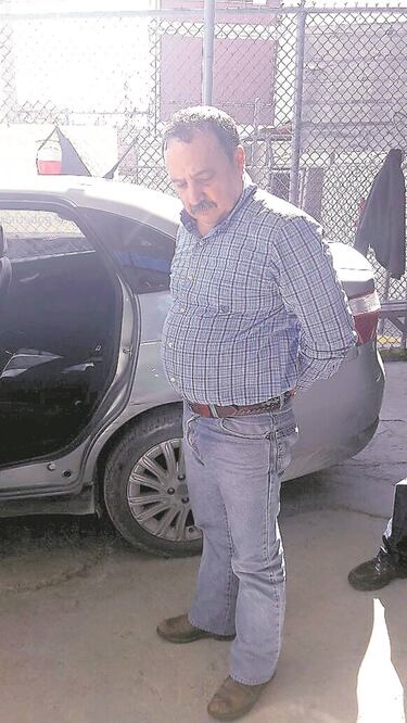 Acción. Lozano Rodríguez fue detenido afuera de su domicilio por elementos de la Subprocuraduría de Personas Desaparecidas y fue recluido en la cárcel de Piedras Negras (CORTESÍA)