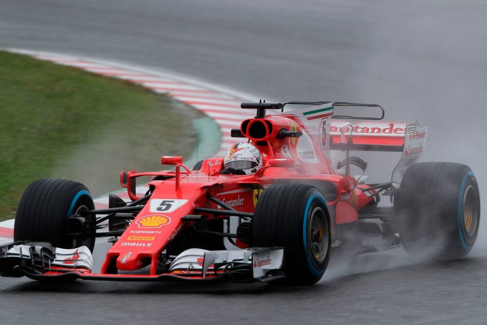 AFP. Sebastian Vettel con Ferrari