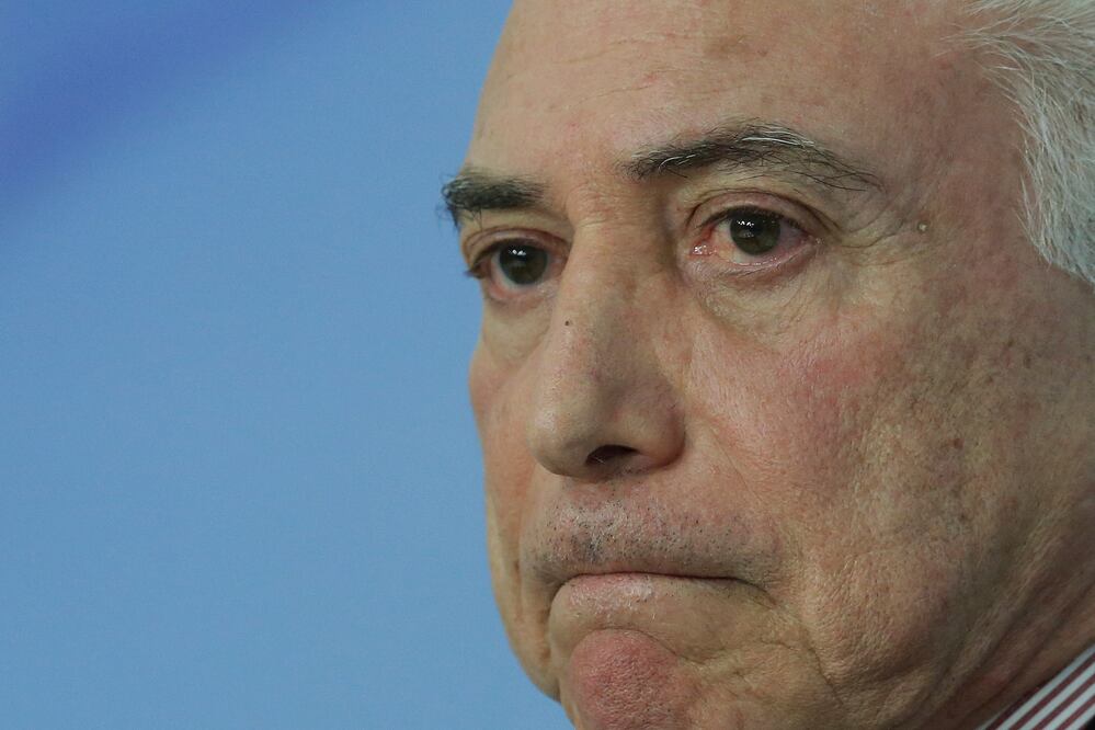 El expresidente brasileño, Michel Temer. Foto: AP