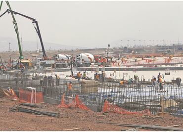 Finiquitan contrato del Centro Intermodal de Transporte del NAIM