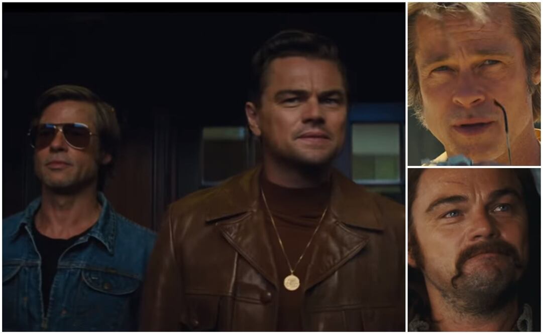 Brad Pitt y Leonardo DiCaprio son los protagonistas de la cinta de Tarantino. Foto: Captura de pantalla