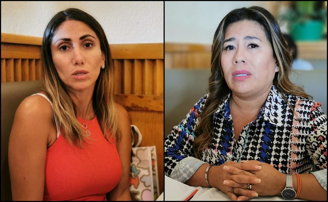 De izquierda a derecha: Catalina Castro y Araceli Andrade. Fotos: Adriana Varillas