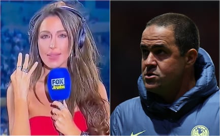 Claudia García, comentarista de Fox se burla de André Jardine; presumió el título de Cruz Azul en Concacaf
