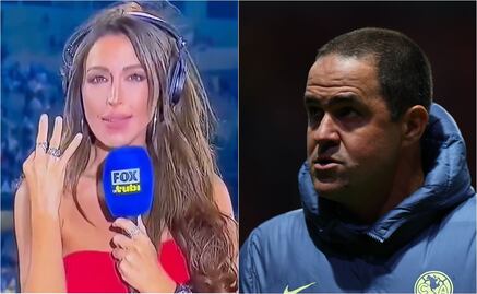 Claudia García, comentarista de Fox se burla de André Jardine; presumió el título de Cruz Azul en Concacaf