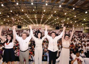 Protesta Yunes como candidato del tricolor