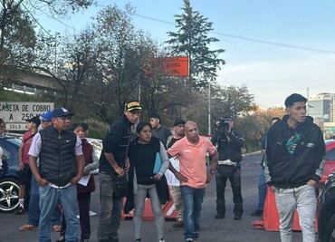 Familiares de joven que murió atropellado realizan bloqueo en Cuajimalpa; piden encontrar al responsable