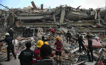 FOTOS: Devastador terremoto en Myanmar y Tailandia deja más de mil muertos y cientos de heridos
