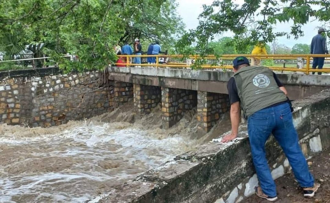 Los dos trabajadores desparecieron en el Río Tampaón en San Luis Potosí (21/06/2025). Foto: Especial