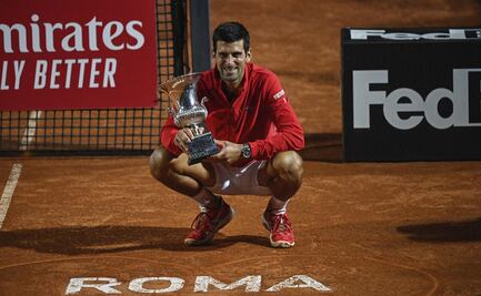 Novak Djokovic se corona en el Masters de Roma