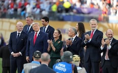 "No tengo tensiones" con España, afirma Trump; evalúa pedir "indemnizaciones" a Canadá por incendios
