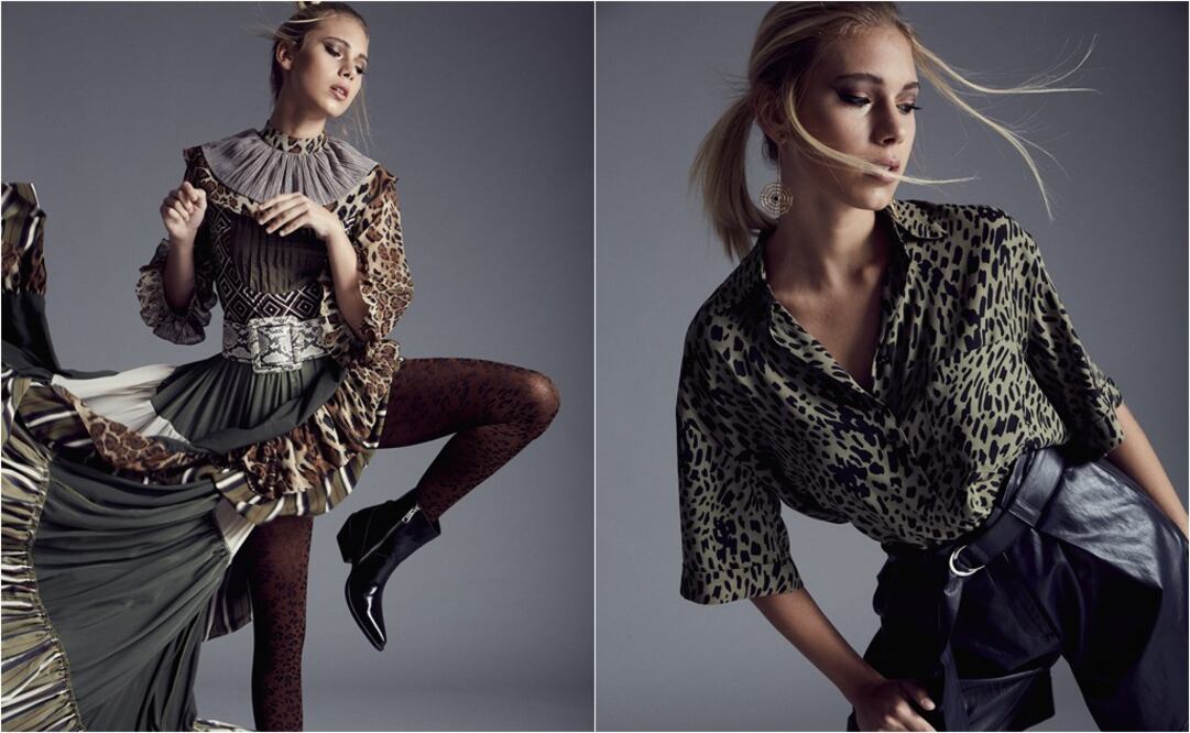 Arriésgate a sacar tu instinto animal con estos consejos para vestir animal print. / Fotos: Carlos Ruiz para producciones audiovisuales hispanic