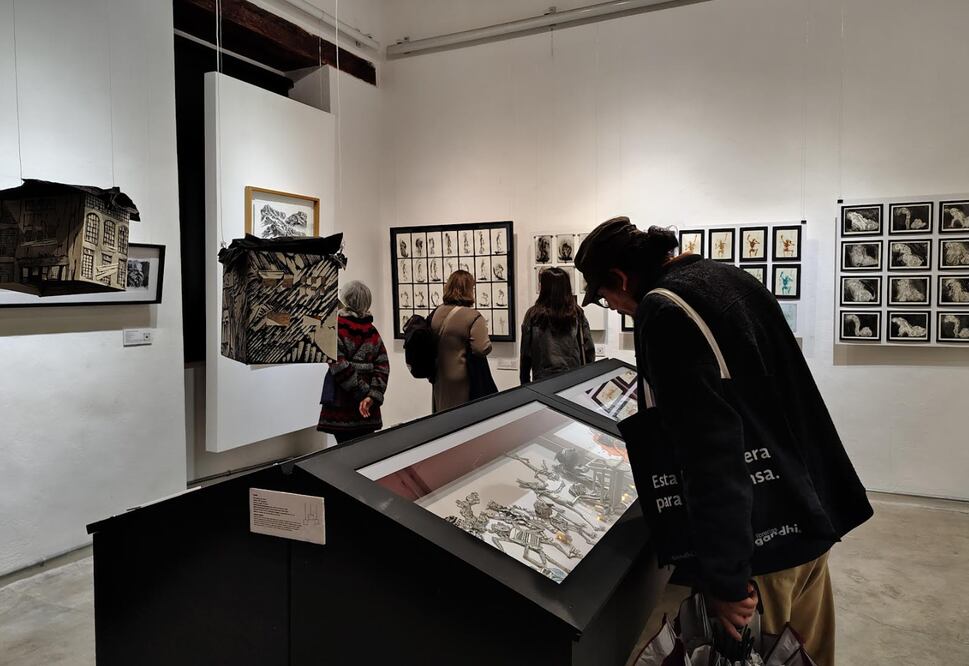 Amanda Woolrich expone la muestra “Trazos en movimiento. Posibilidades gráficas en la animación”. Foto: Cristopher Cabello/ EL UNIVERSAL