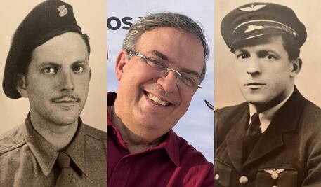 Ebrard recuerda participación de sus tíos abuelos en la Segunda Guerra Mundial