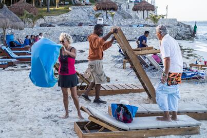 El Cancún que explota migrantes