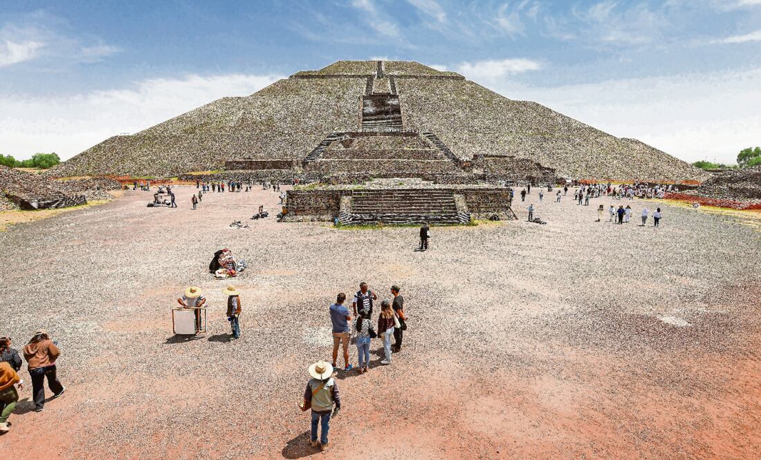 Zona arqueológica de Teotihuacán. Foto: Archivo / EL UNIVERSAL
