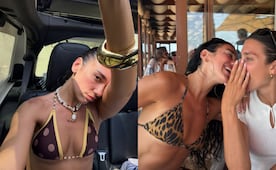 Dua Lipa presume figura en bikini 'animal print' durante sus vacaciones en la playa tras cumplir 31 años