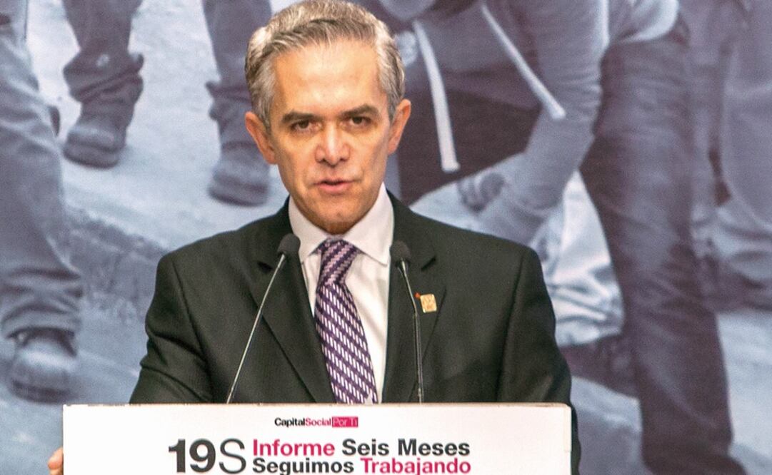 Miguel Ángel Mancera, the former Mexico City mayor - Photo: Camila Mata/EL UNIVERSAL