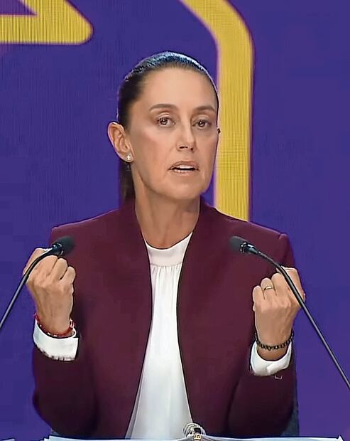 Claudia Sheinbaum llamó mentirosa y corrupta a Gálvez Ruiz Foto: Especial