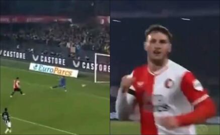 Santiago Giménez anota con el Feyenoord y acecha el liderato de goleo en la Eredivise 