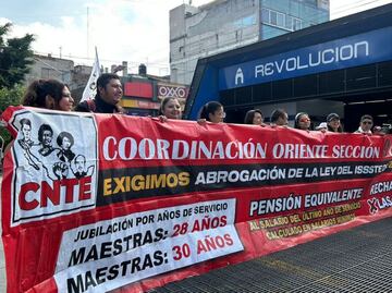 Marchas de la CNTE en CDMX; Sigue aquí el minuto por minuto hoy, jueves 5 de junio