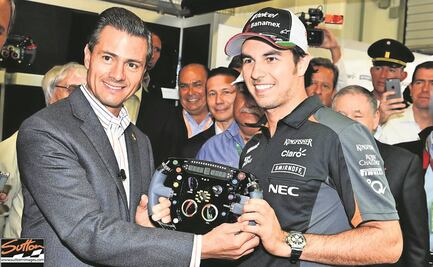 Peña Nieto se queda con regalos del Checo; no los reporta