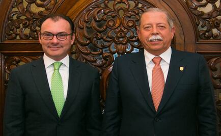 Videgaray se reúne con gobernador de Tamaulipas 